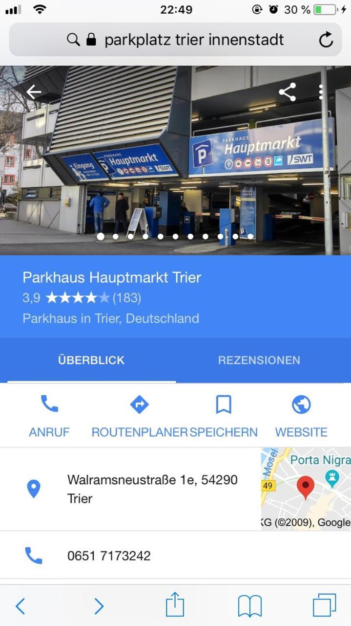 Hotel Restaurant Frankenturm Trier Exterior foto